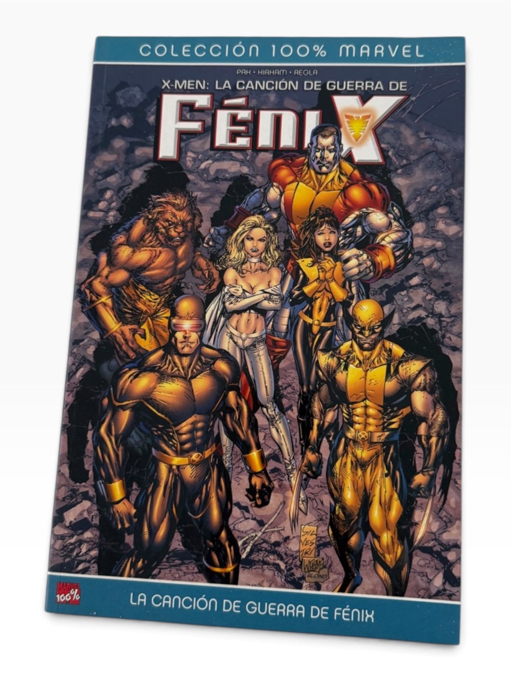 Marvel X-Men: La Canción de Guerra de Fénix - Comic Book (Gold/Black)
